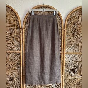 Margaret Howell Linen Skirt